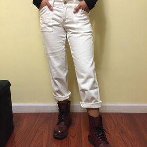 Ralph Lauren White Lowrise Jeans for petite women!
